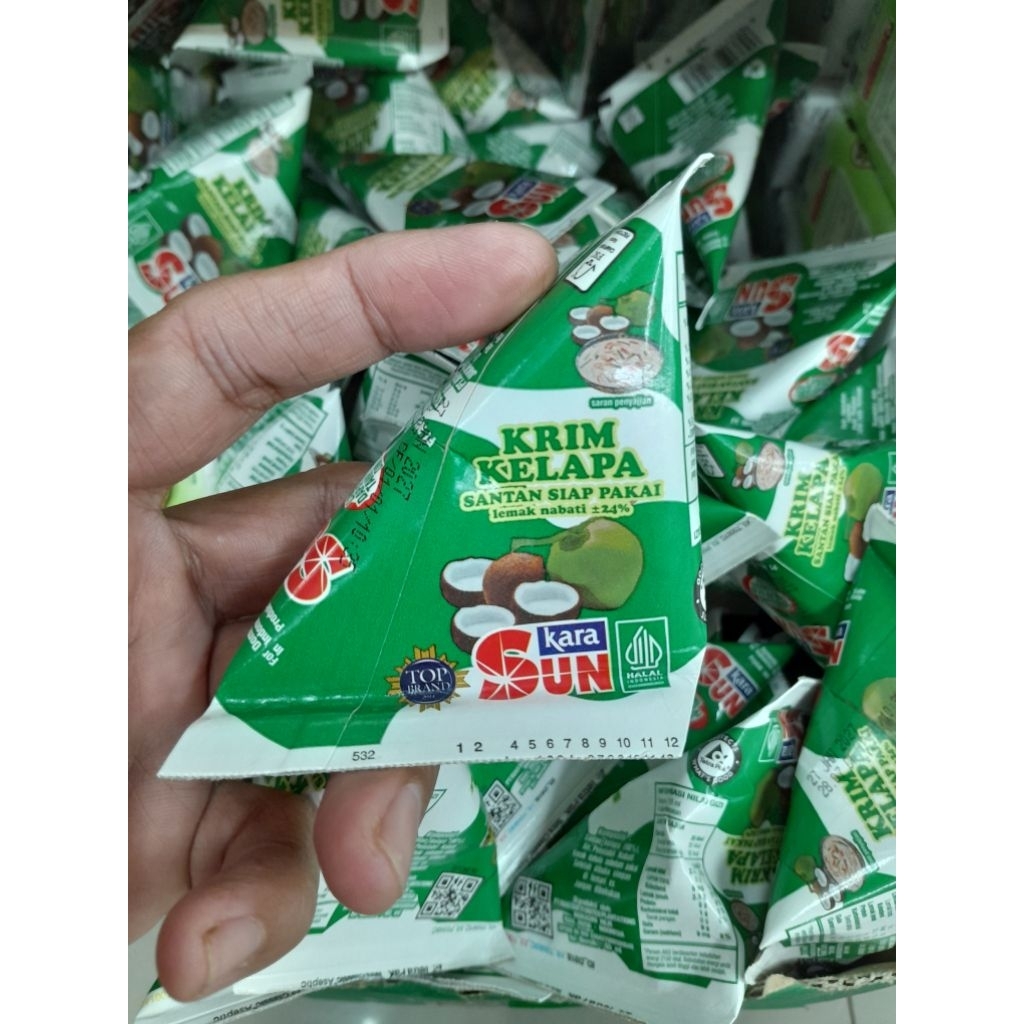 Santan Sun Kara 64 ml Santan Instan 64ml SunKara Kemasan Kecil Fresh Ready