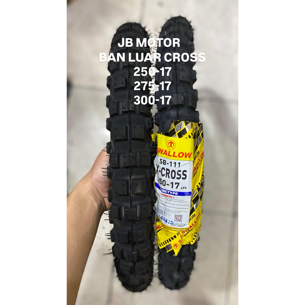 BAN LUAR SWALLOW X - CROSS 250 17 275 17 300 17