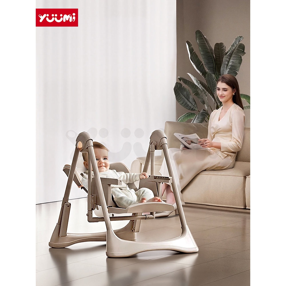 Yuumi Kursi Makan Bayi Lipat - Baby Chair Booster Seat Adjustable Meja Bayi Kursi Makan Anak Multifu