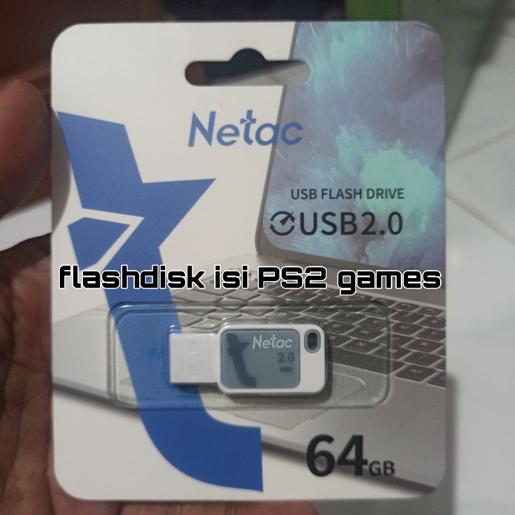 flashdisk isi game ps2 64gb