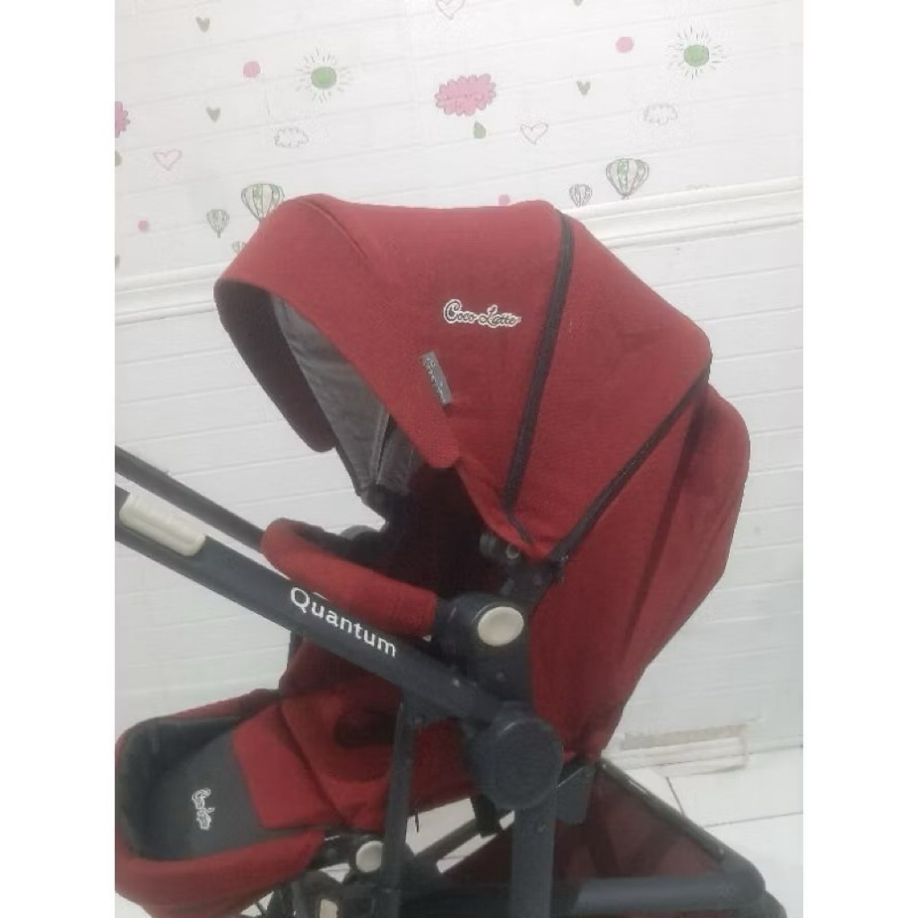 Stroller Cocolatte Quantum BNS Series Red Sparks Edition bekas/preloved