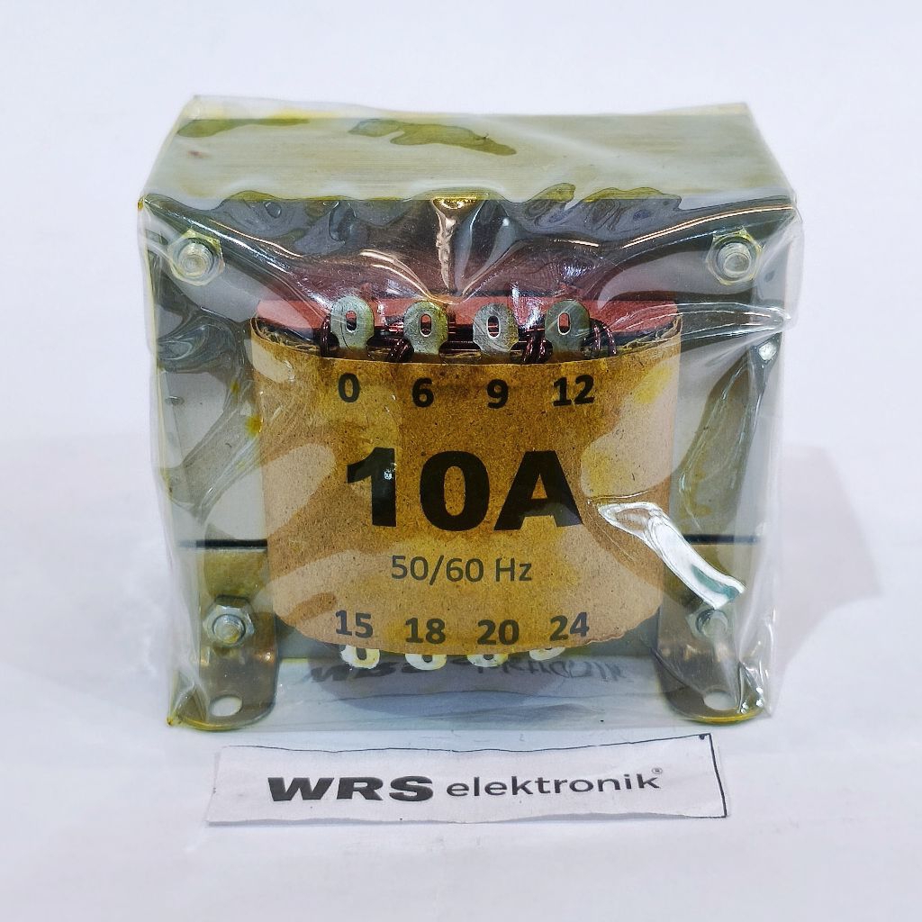Trafo 10A Amper 0 non CT 0-24v Transformer merk RM