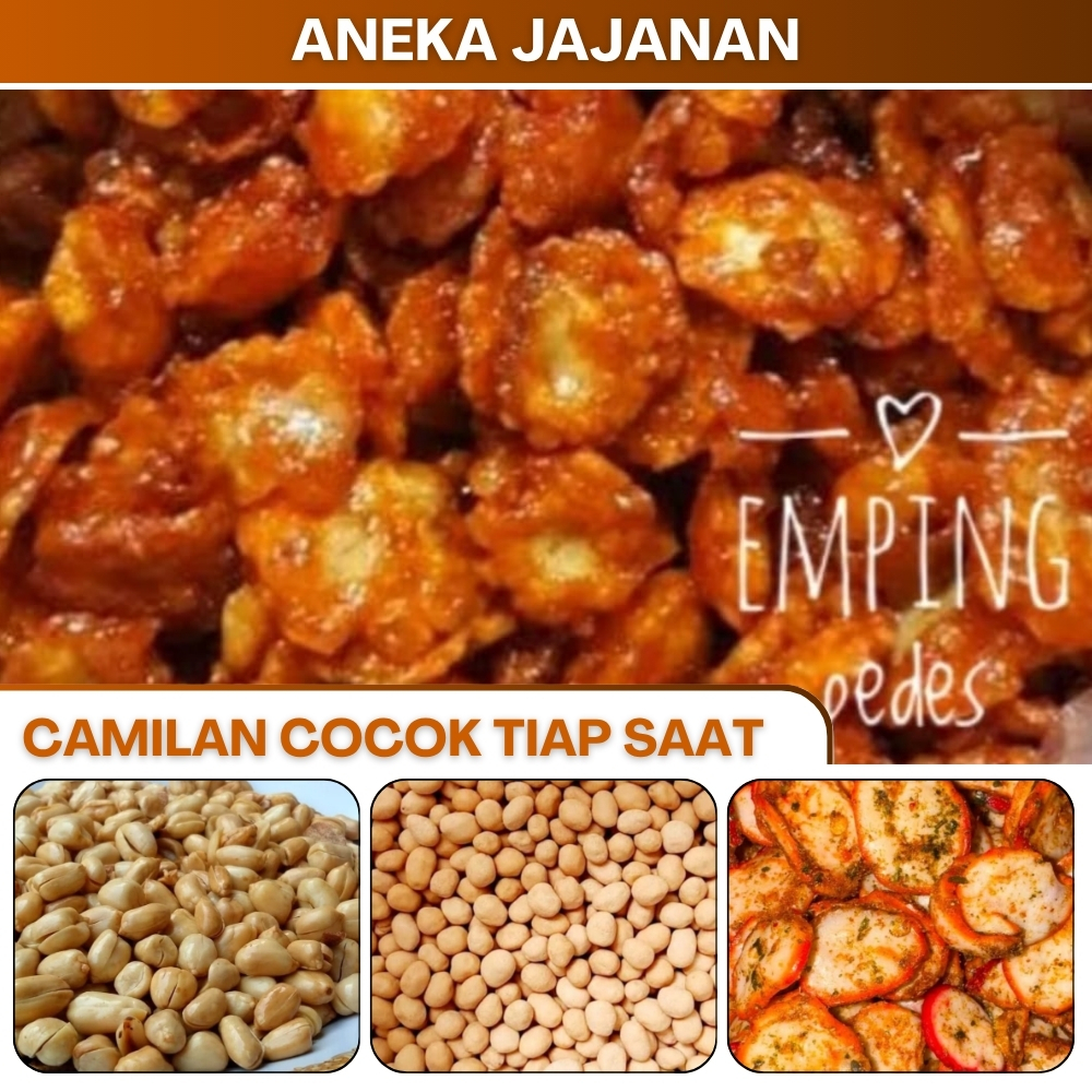 Kacang Kulit Sangrai Asin Kacangan Bali Bawang Polong Ijo Kacang Atom Telur Oven Kacang Medan Renyah