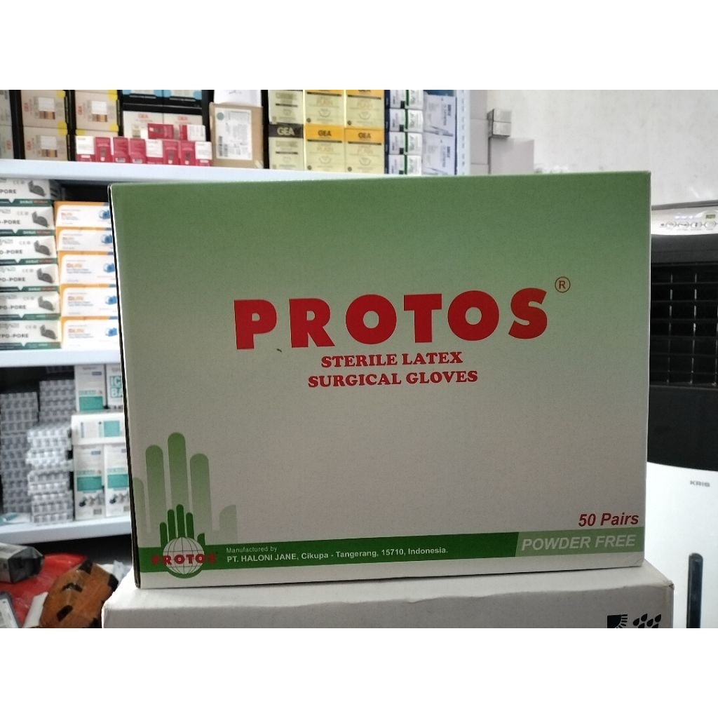 sarung tangan steril protos