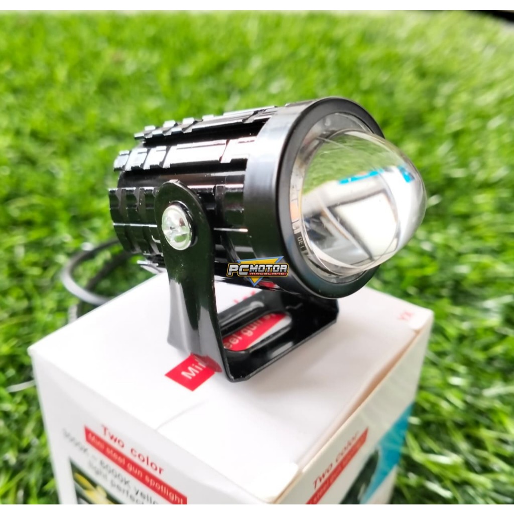 Lampu Tembak Laser LED Mini 2 Warna - Lampu Tembak Laser Mini