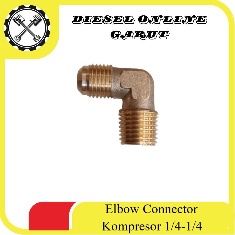 Connector Elbow Kompresor Nepel Connector Elbow Kompresor 1/4x1/4 JF