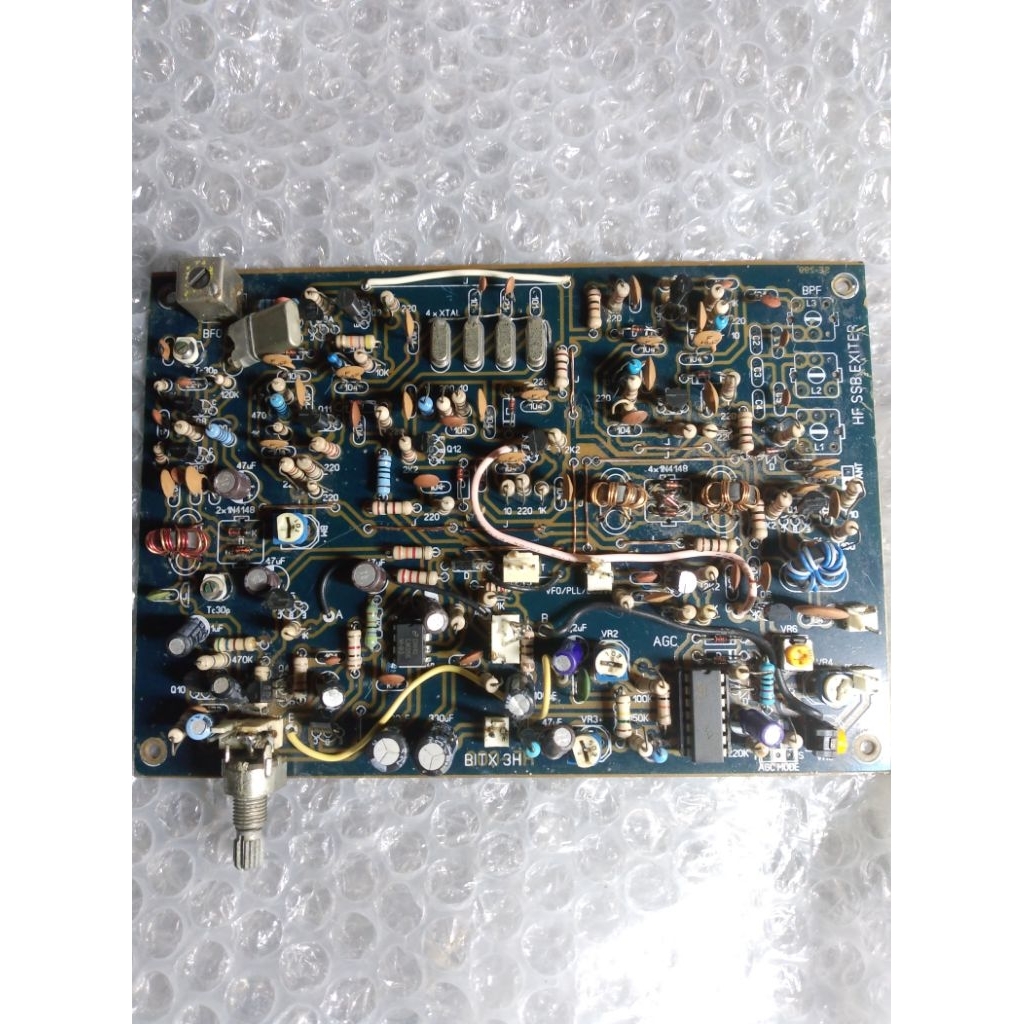 Kit radio HF bitx tinggal nerusin sudah tes
