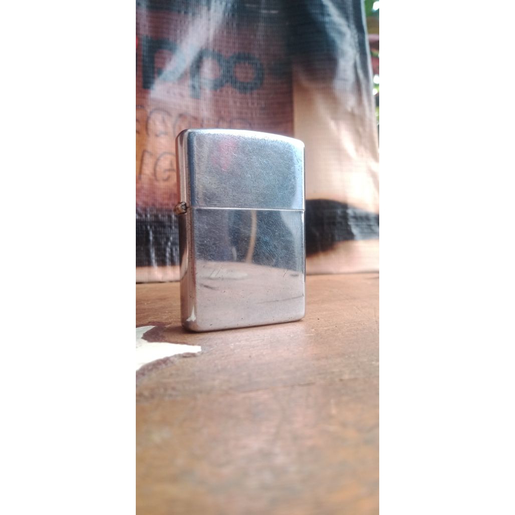 original Zippo high Polish chrome Romawi 1992