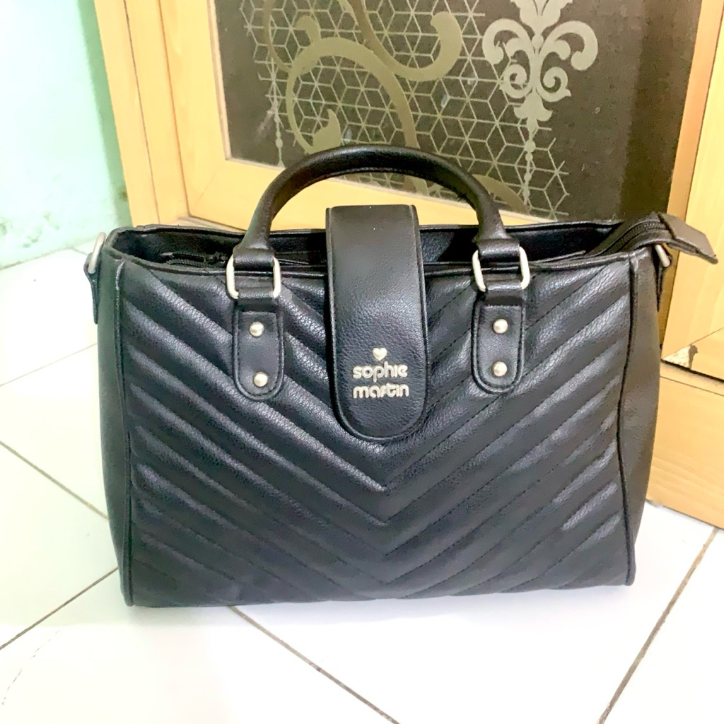Tas bahu wanita/Tas hitam /tas Qisya/Qisya bag/tas selmpang wanita