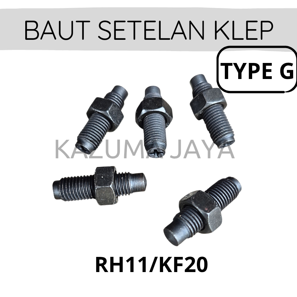 Baut Stelan Setelan Klep Hiace R11 / Kijang Super / KIjang 3K 4K 5K