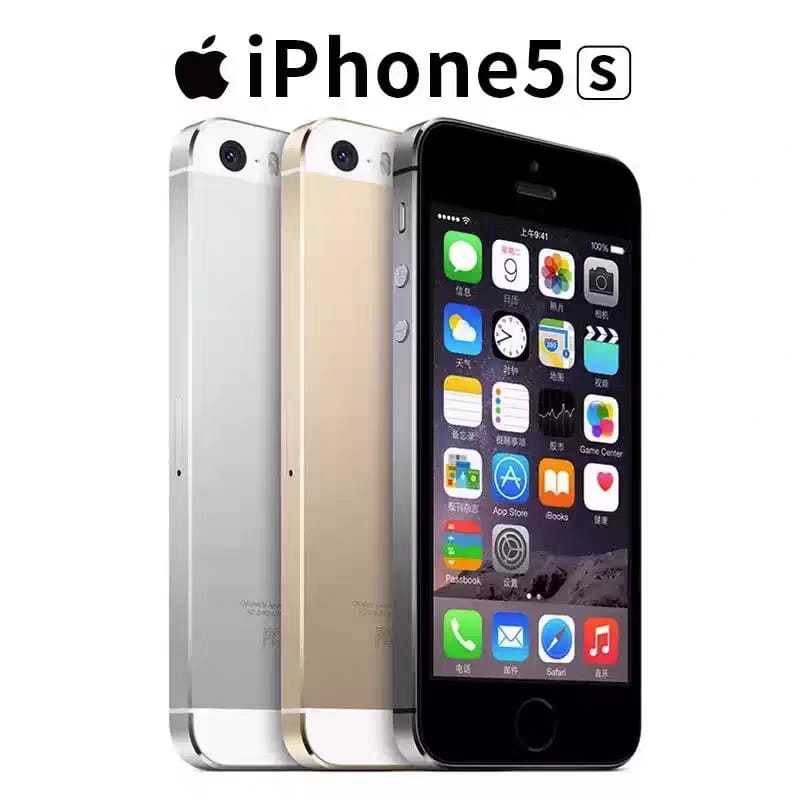 IPHONE 5S 16GB/32GB/64GB , IP 5S SECOND ORIGINAL BERGARANSI WIFI ONLLY KUALITAS TERBARU