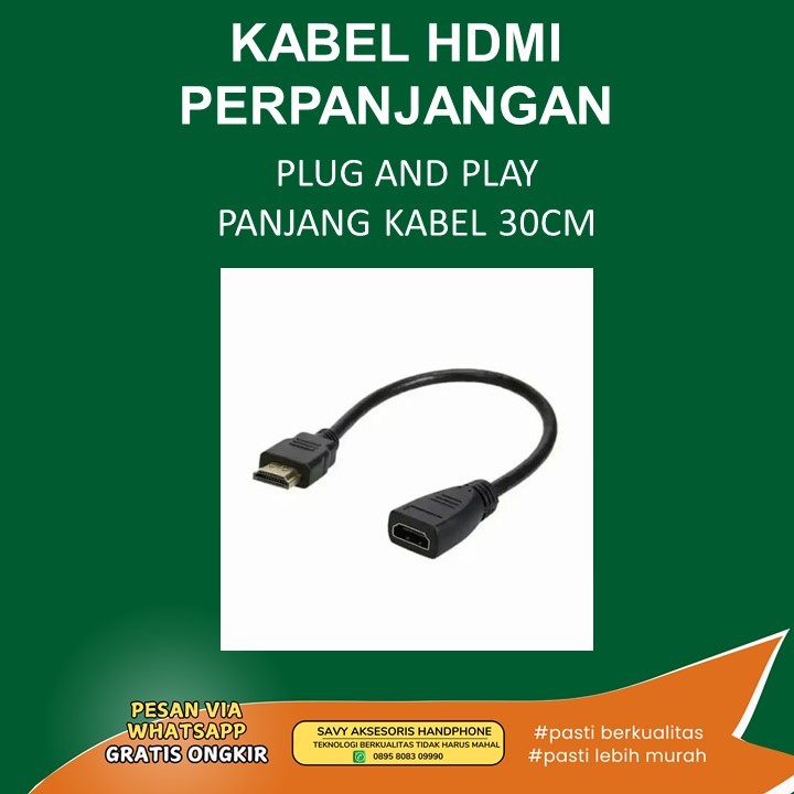 KABEL HDMI PERPANJANGAN
