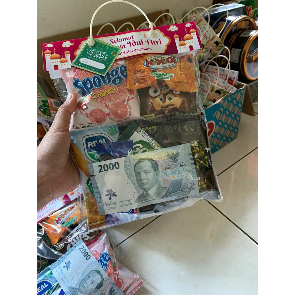PARCEL LEBARAN ANAK | PARCEL THR ANAK | SNACK THR IDUL FITRI MURAH MERIAH