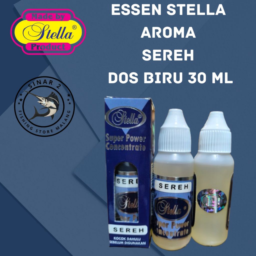 Essen Stella Dos Biru Aroma Sereh Premium 30 ml