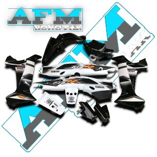 PROMO Sepaket body FizR 2002 2003 paket body yamaha fiz r F1ZR hitam putih tahun 2002 2003