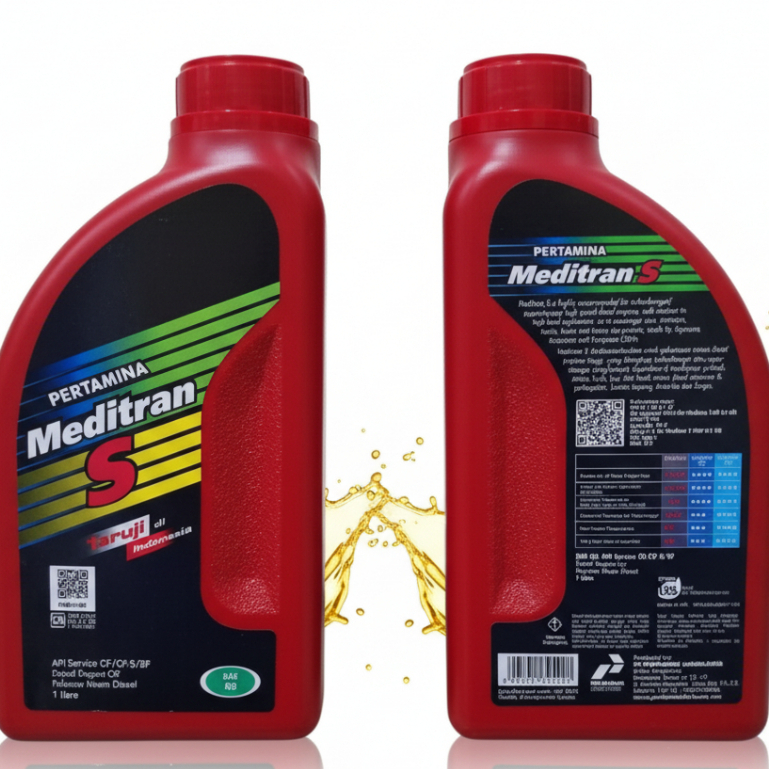 Oli Pertamina Meditran S 1L SAE-40 Per Botol Pertamina Meditran S 1L Oli SAE-40