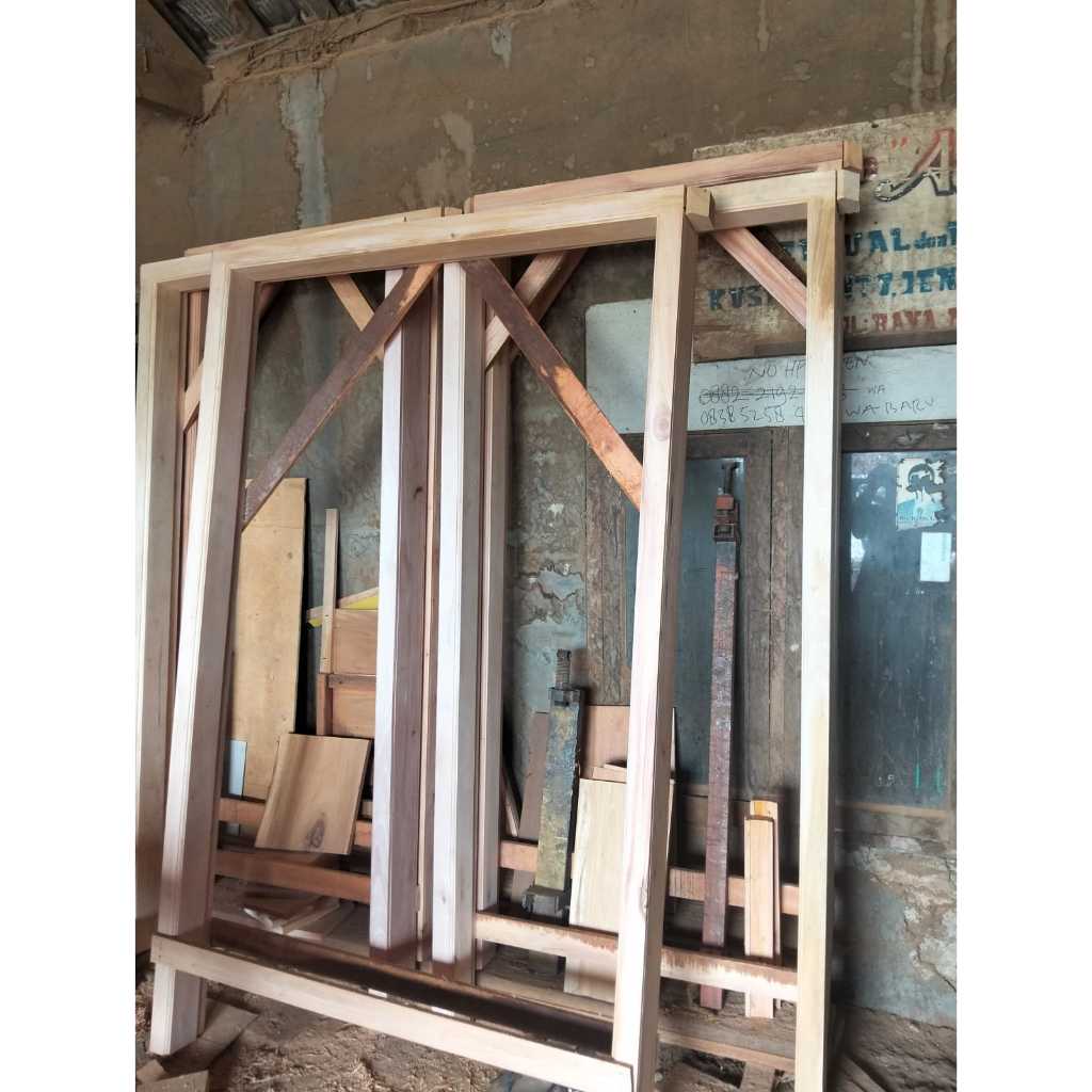 kusen pintu dan jendela Meranti
