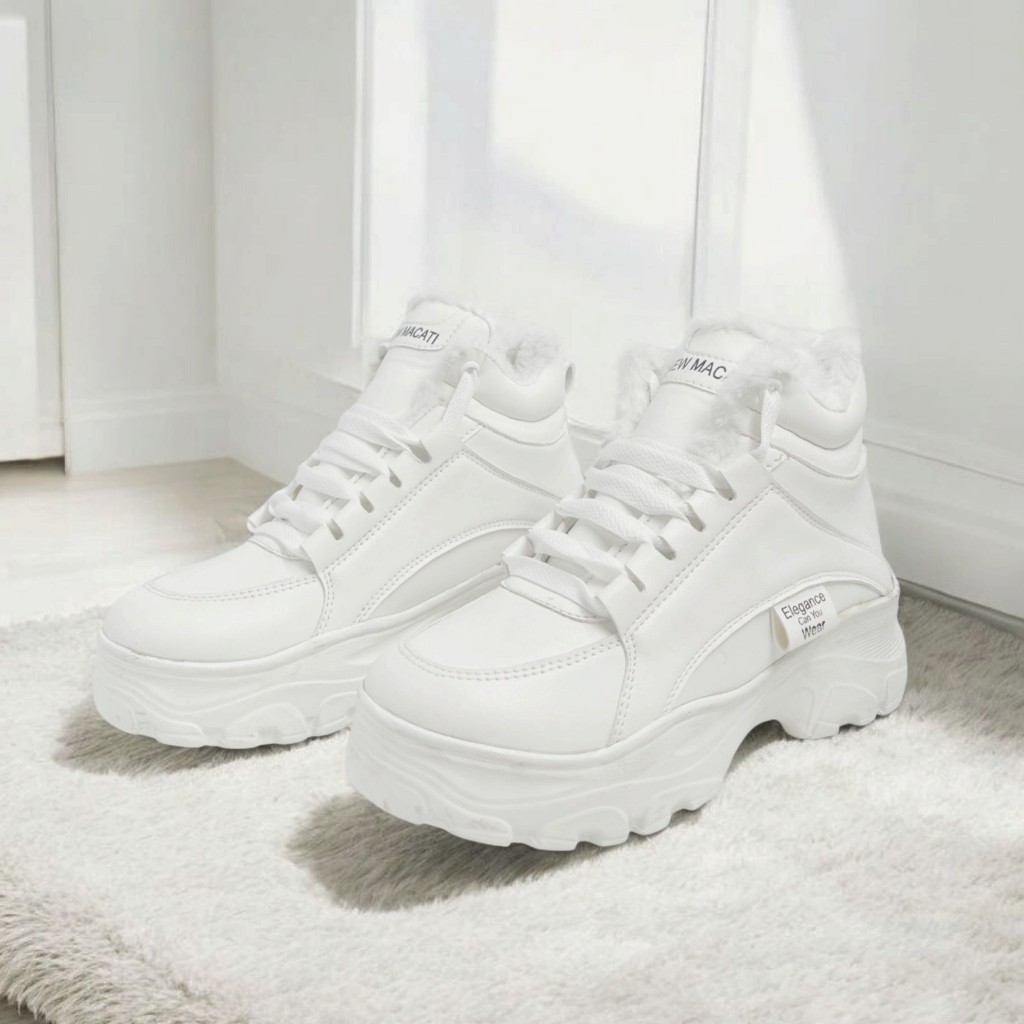 Sepatu Sekolah Boot Wanita Ala Korea Sepatu Boot Wanita Korean Style Hits 2024/Sepatu Boot Cewek put