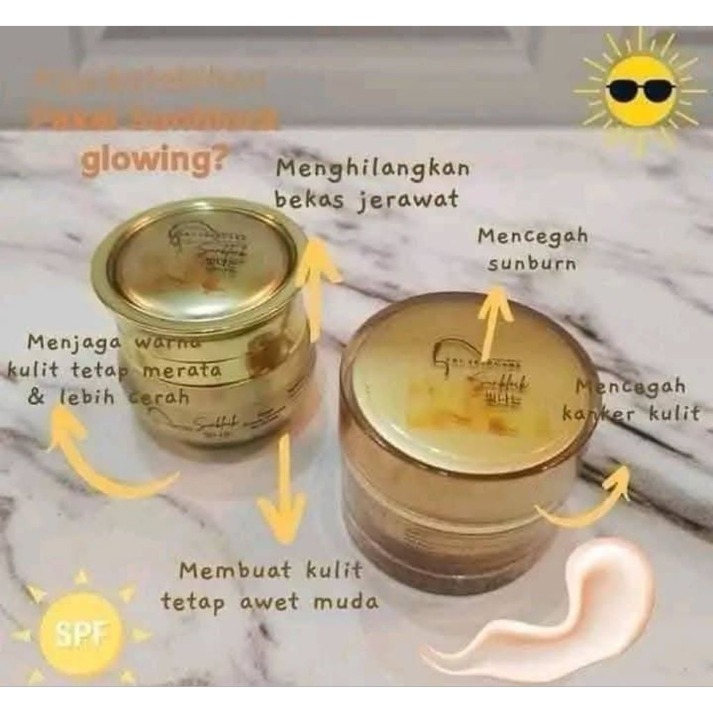 sunblock glowing by TRC skincare Bpom