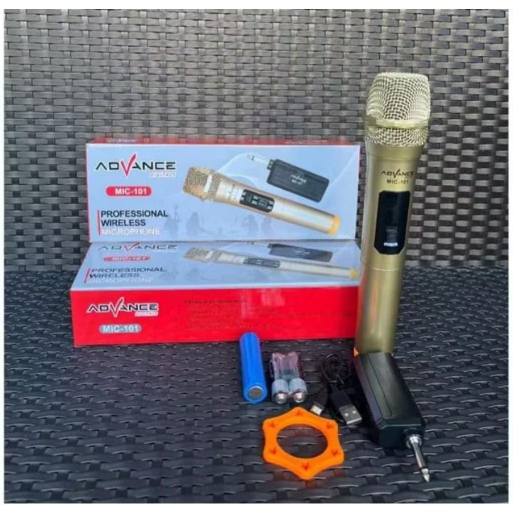 Advance Mic Wireless 101 Mik Wireless Advance 101 Murah