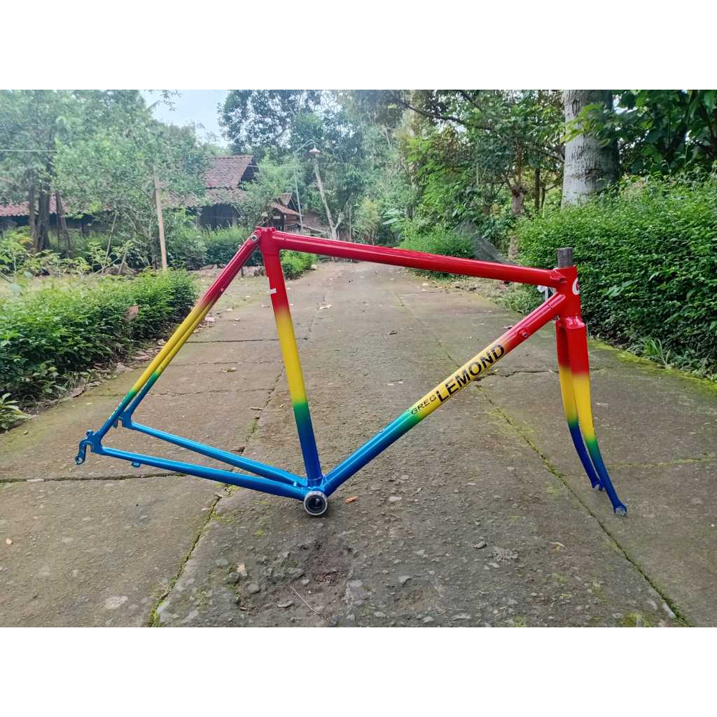 Frameset Bridgestone Radac 700c Gravel Cyclocross Vintage Road Bike Sepeda Balap Jadul MTB Commuter
