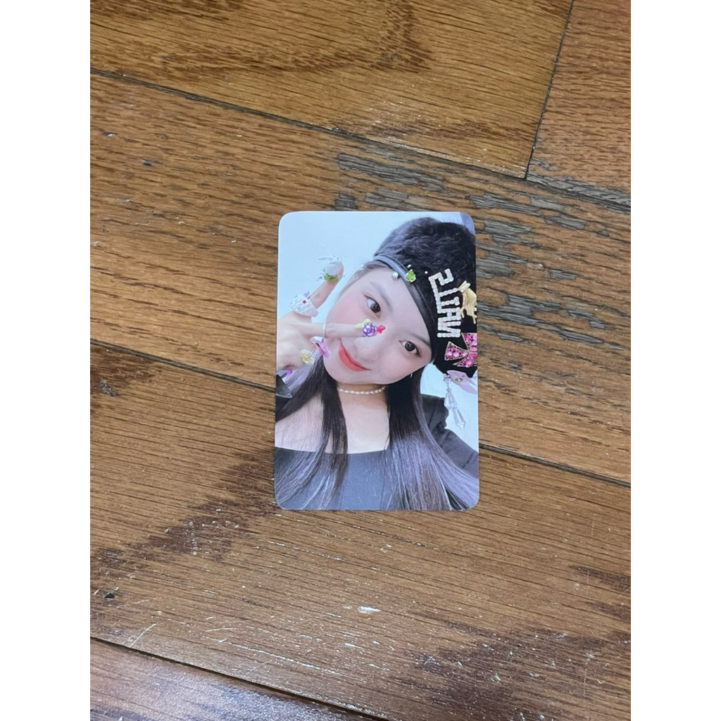 PC PHOTOCARD OFFICIAL JIWOO [ AD MARE NMIXX 1ST SINGLE ]