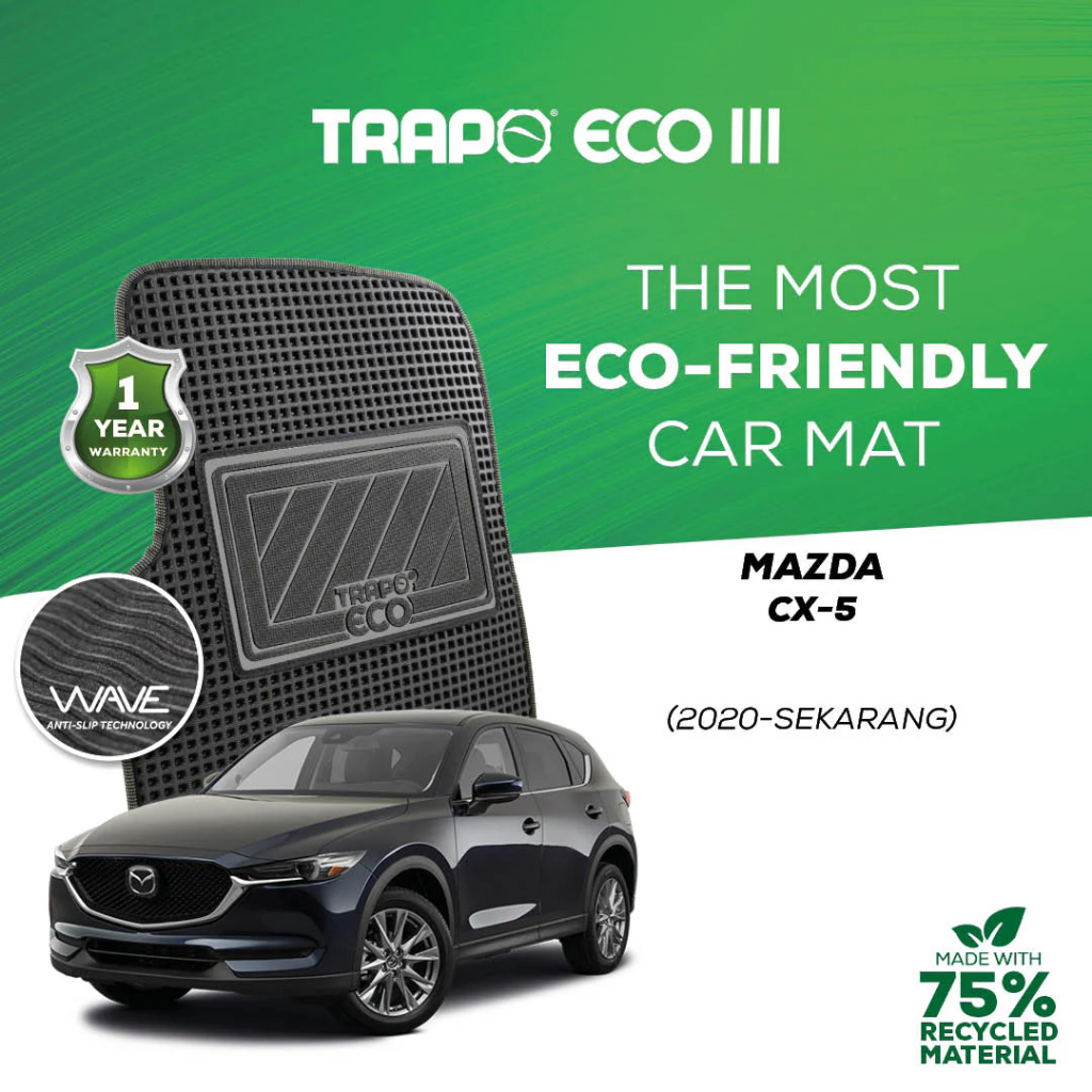 Karpet Mobil Trapo Eco IV Mazda CX-5 (2020-Sekarang) Karpet CX 5 Fullset