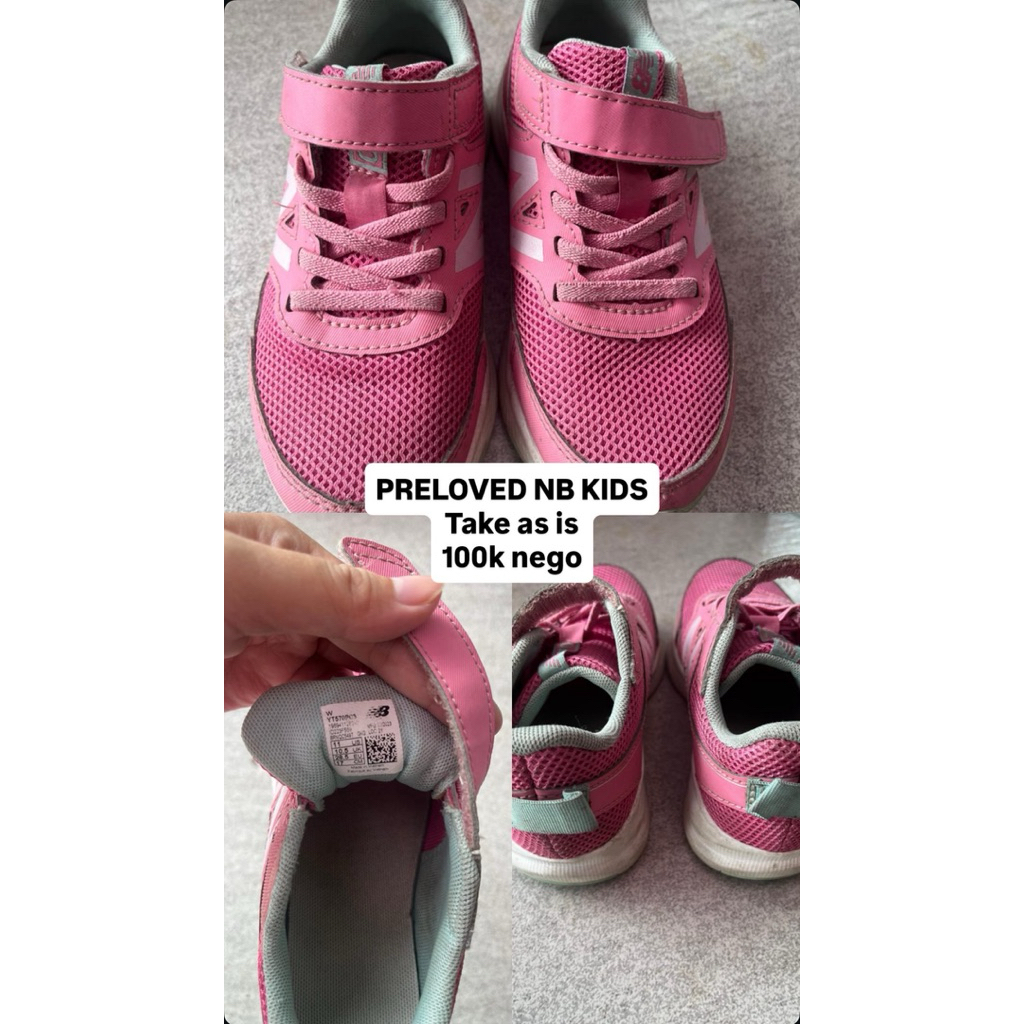 preloved sepatu sekolah anak perempuan New Balance NB