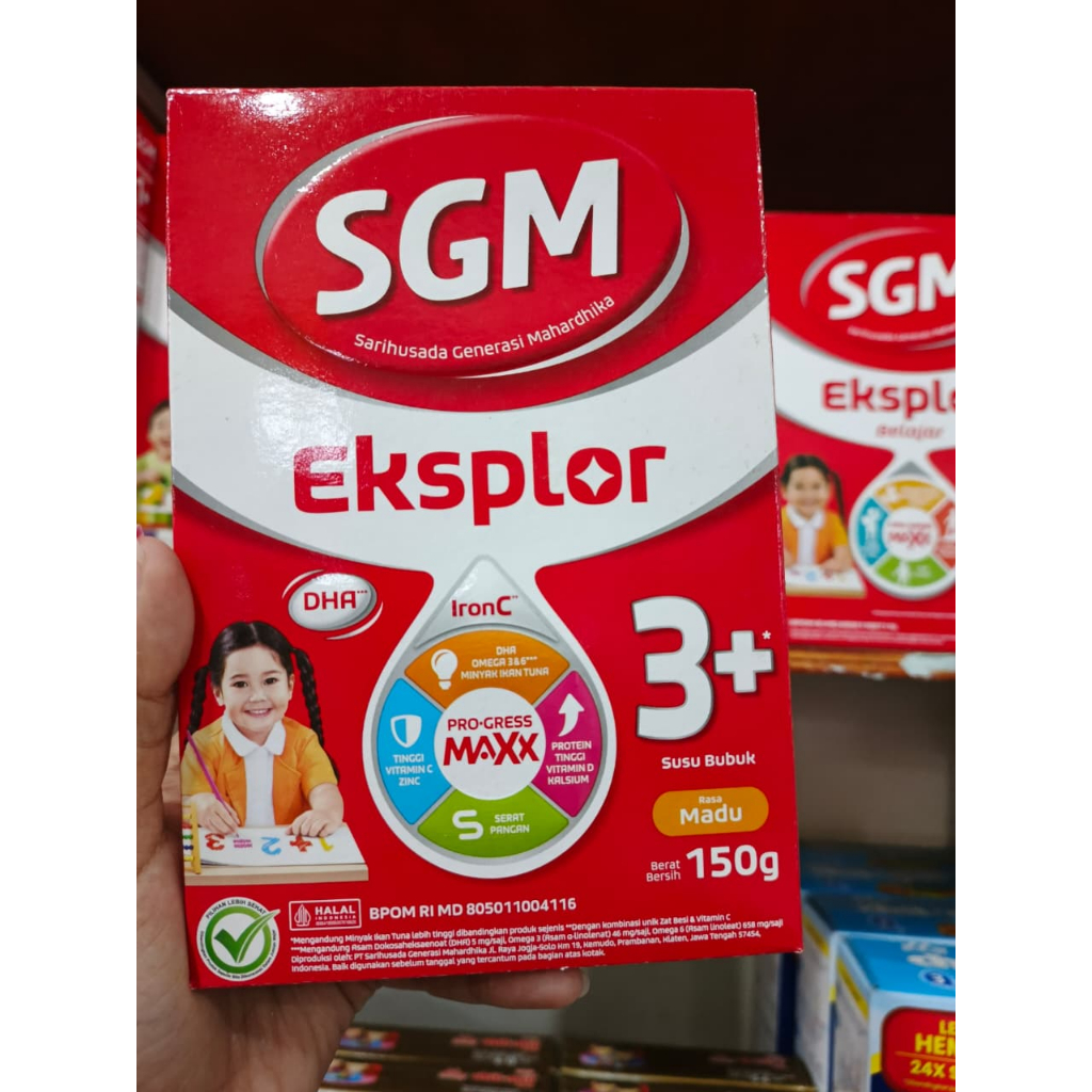 Susu SGM Eksplor 3+ Rasa Madu 150 Gram