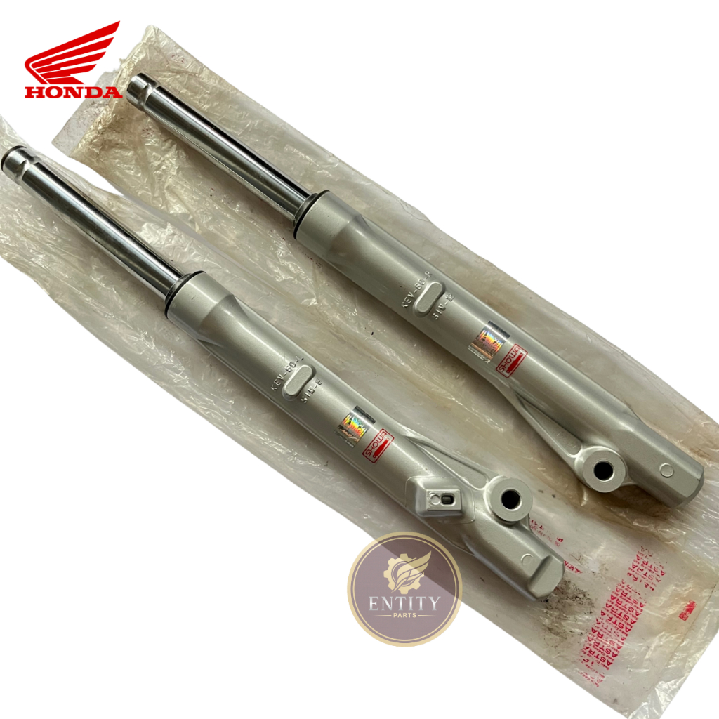 Honda Fork Assy R & L Front Shock Depan Tromol Supra Legenda Kirana Revo Original AHM NOS 51400-KEV-