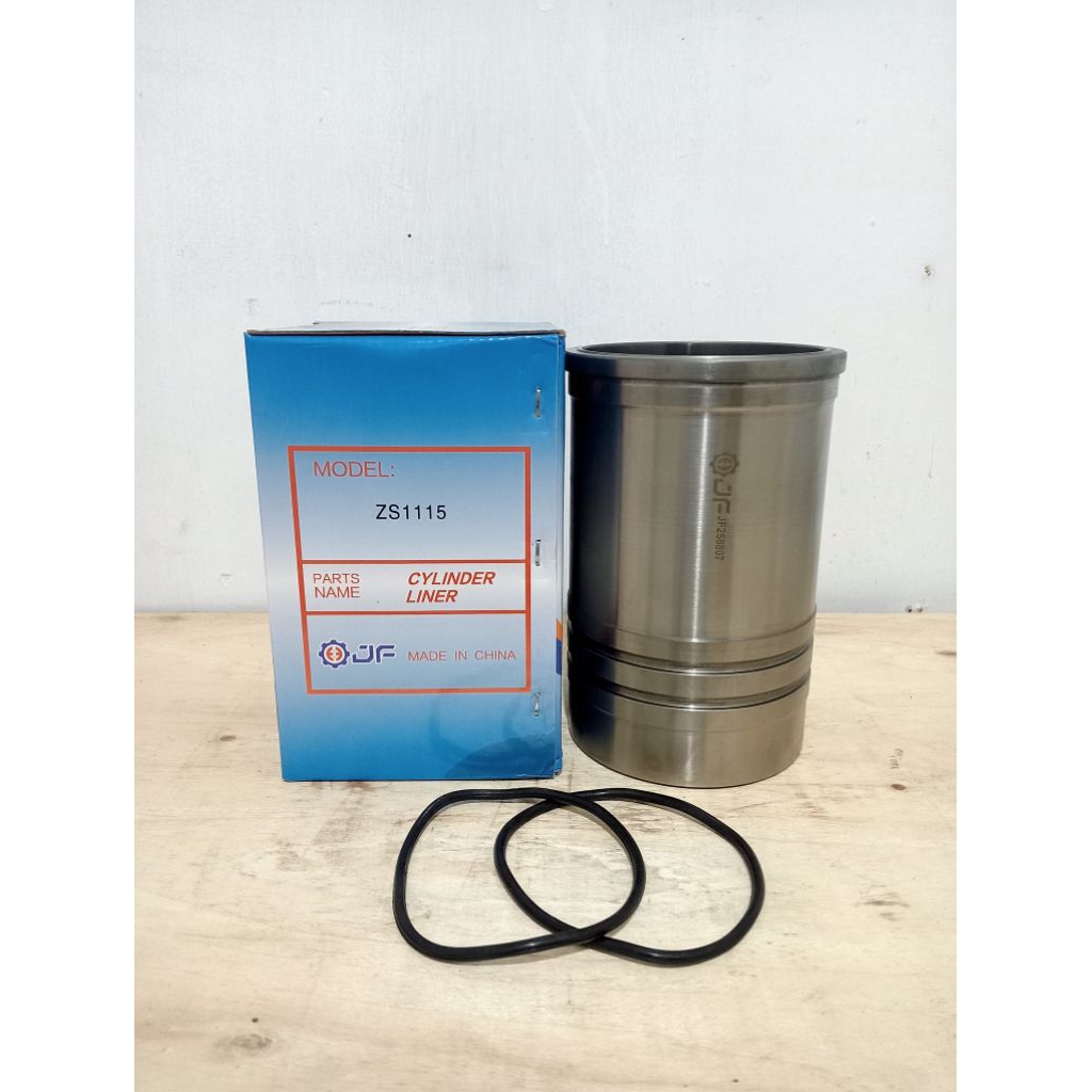 cylinder liner mesin diesel Dongfeng zs1115/ boring+oring mesin diesel solar 24pk
