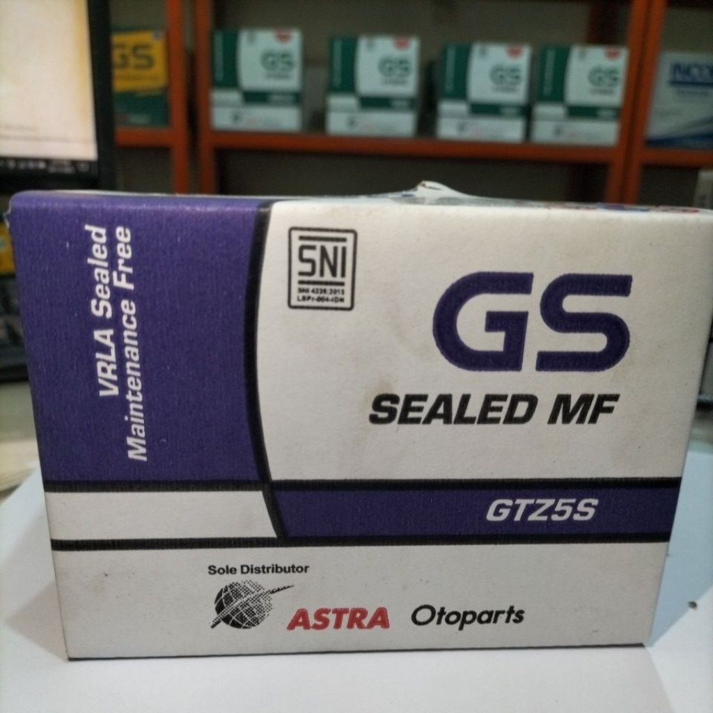 Aki GS Astra GTZ5S - Kering/MF - Motor Beat, Vario, Scoopy
