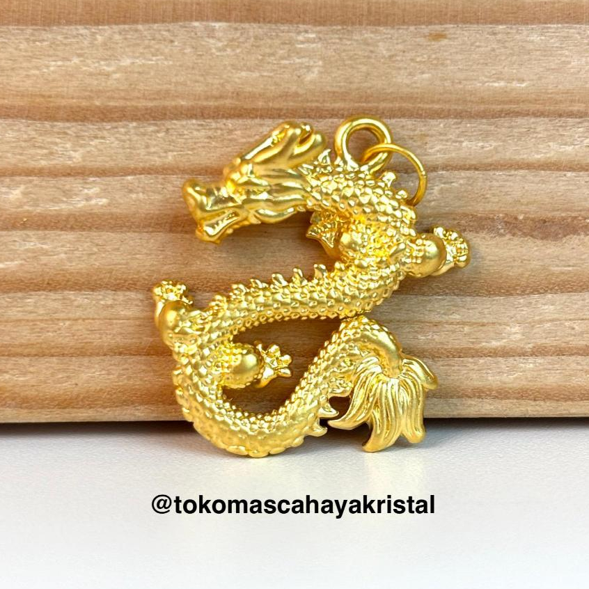 Liontin Emas Naga / Dragon Full Badan 24k - Gold Pendant