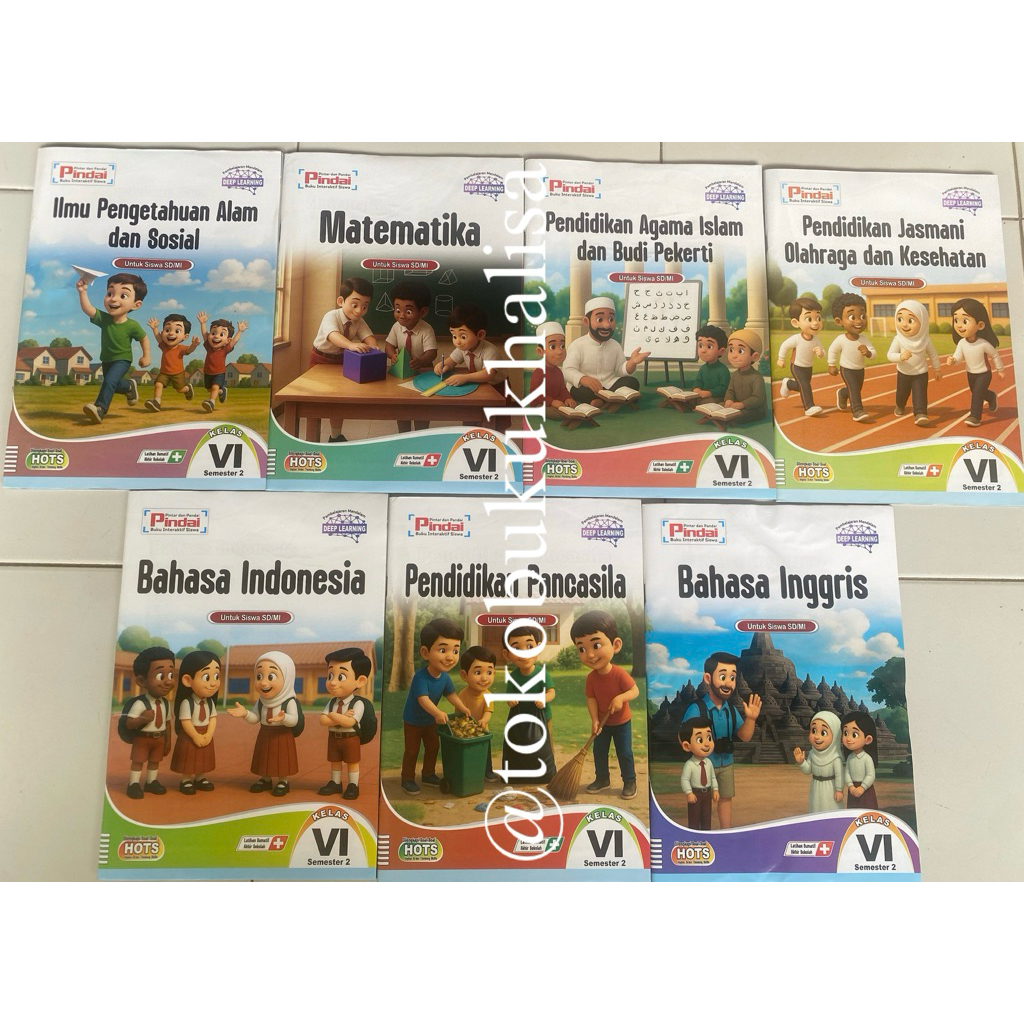 LKS PINDAI SD KELAS 6 SEMESTER 2