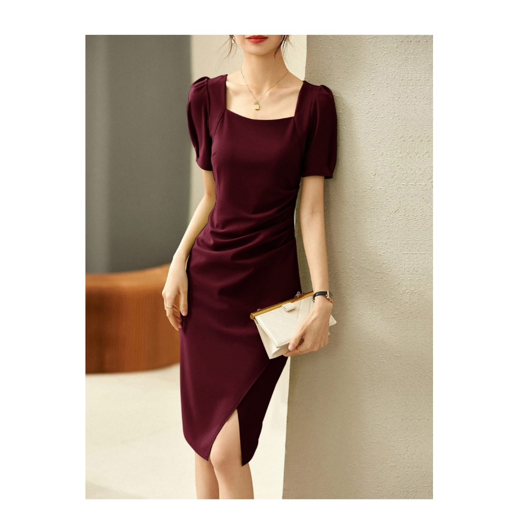 SEVEN.CLOTH - Dress / Dress Wanita / Dress Scuba / Mini Dress / Pakaian Wanita