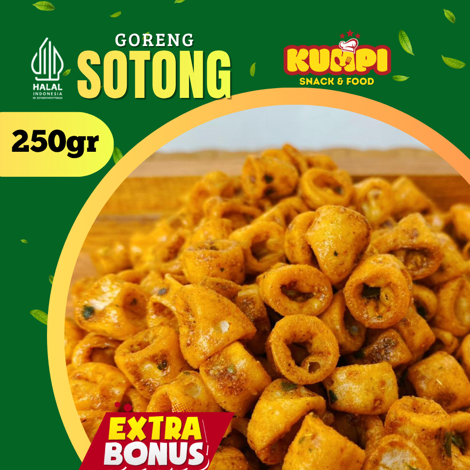 SOTONG GORENG 250Gr - KUMPI SNACK 2
