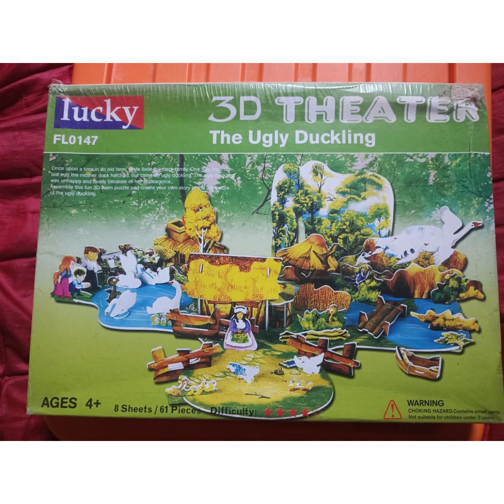 Puzzle 3D Theater The Ugly Duckling Lucky
