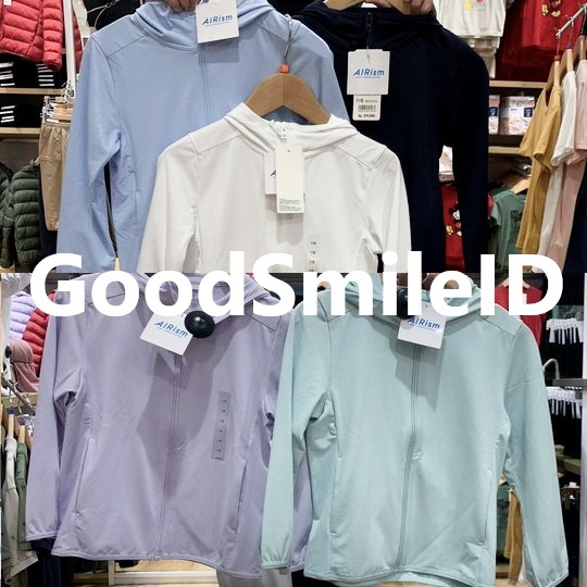SALE KIDS AIRism Jaket Anak Hoodie UV PROTECTION LAKI PEREMPUAN REMAJA JASTIP UNIQLO