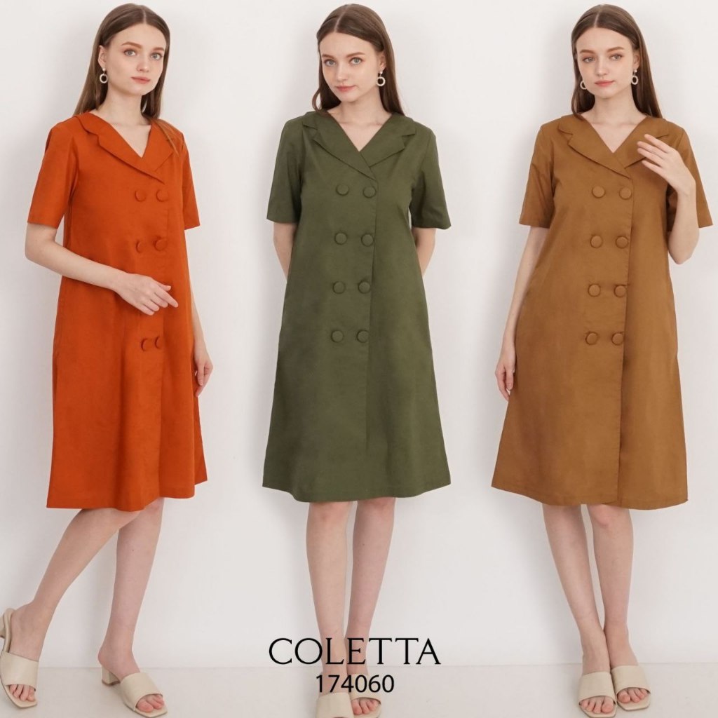 Dress Katun Wanita Coletta 174060