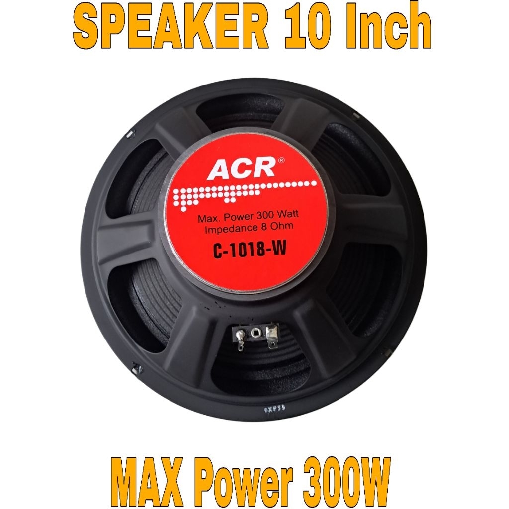Speaker Acr 10 Inch Woofer Acr C1018 W