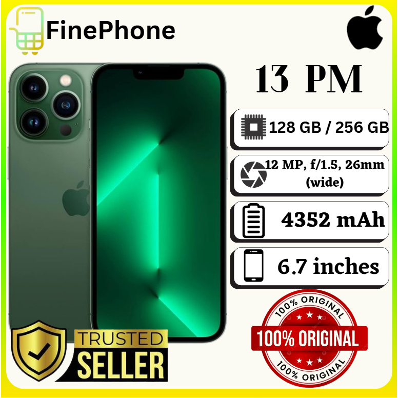 IP 13 PRO MAX 128GB 256GB SECOND LIKE NEW 100% ORIGINAL Bergaransi