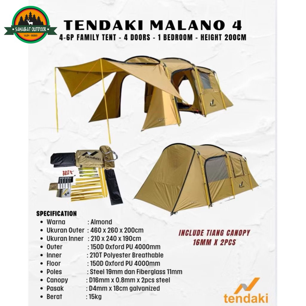 Ready Tendaki Malano 4 Almond