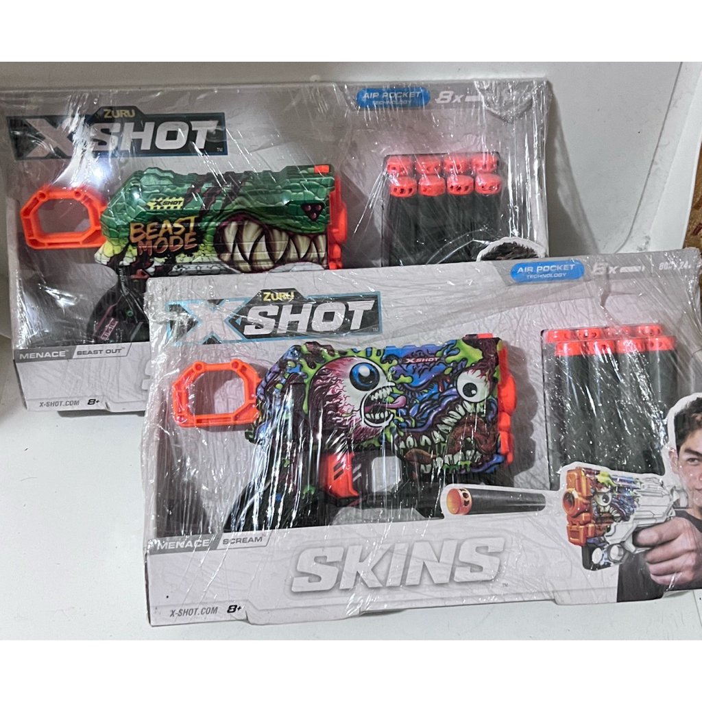 mainan anak tembakan x shot