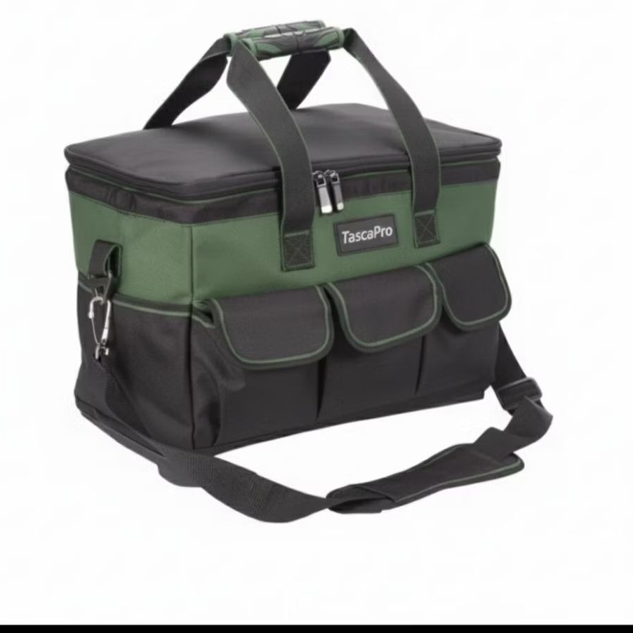 Tas perkakas ukuran besar tas keperluan alat-alat perkakas hijau army