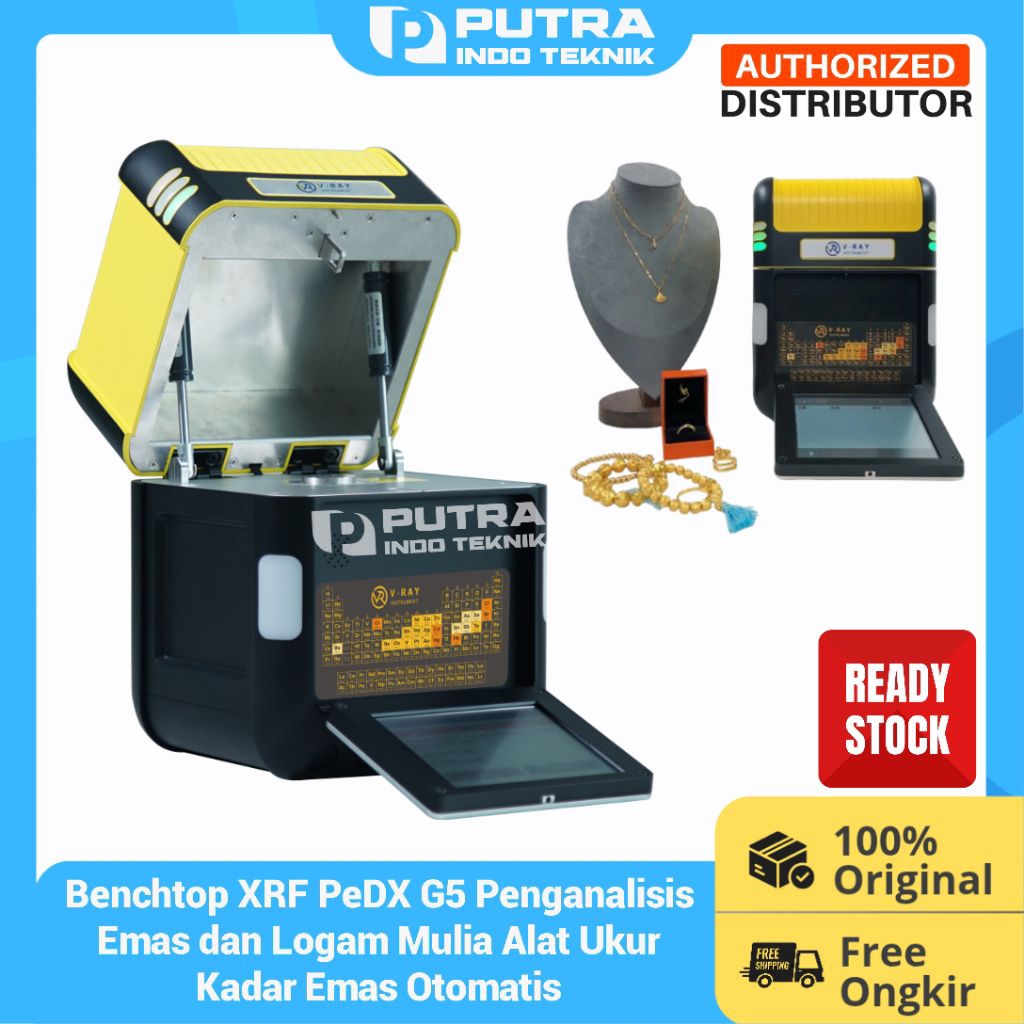 Benchtop XRF PeDX G5 Series Penganalisis Emas dan Logam Mulia Alat Ukur Kadar Emas Otomatis - Pengan