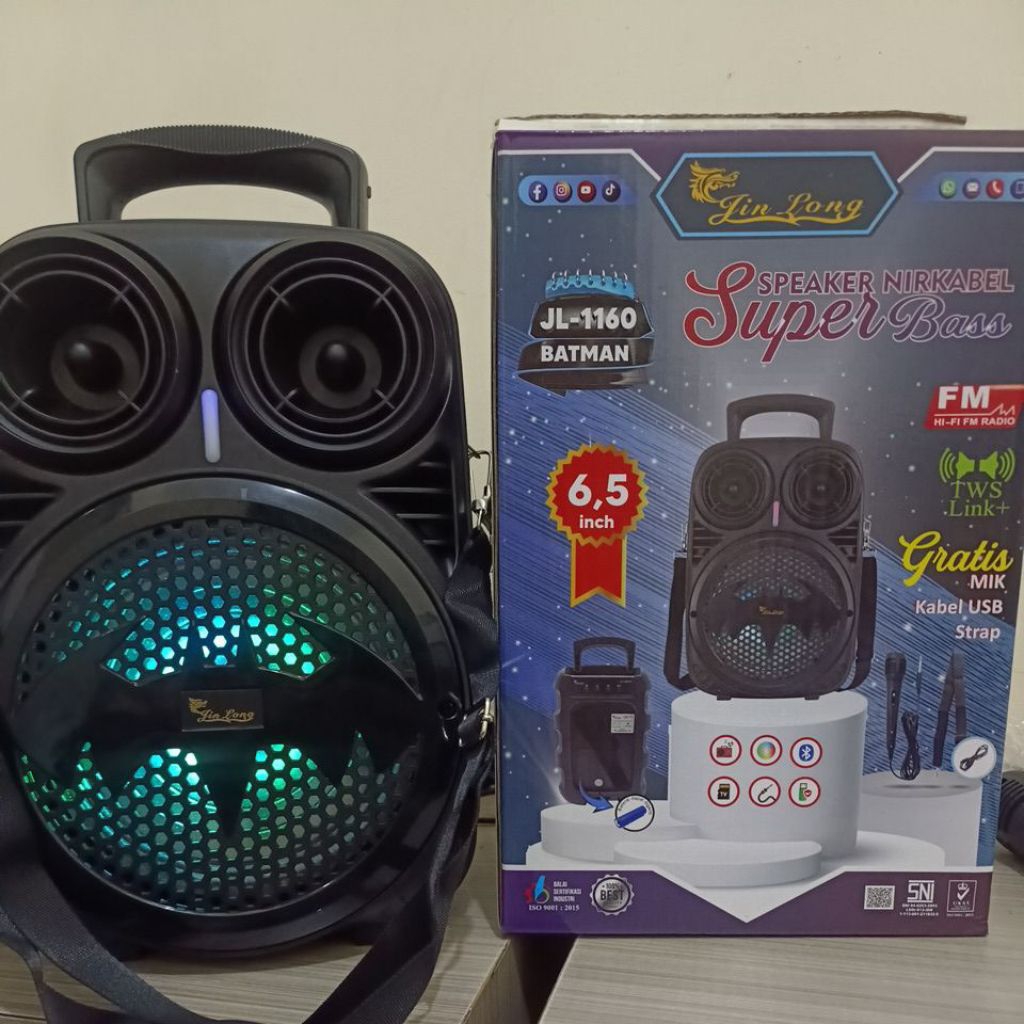 SPEAKER JIL 1160 BATMAN SUPER BASS 6,5 INCH