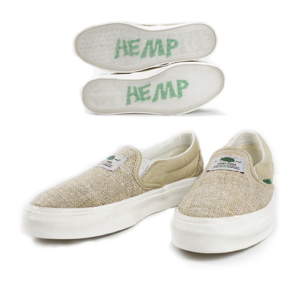 NOBRANDS FOOTWEAR - SELOP HEMP CREAM NATURAL - SEPATU SNEAKERS PRIA WANITA