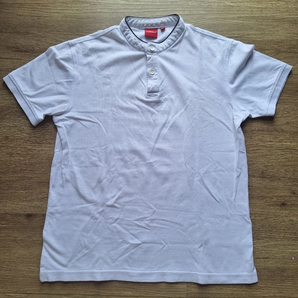 Preloved kaos polo shirt human greatness dewasa pria