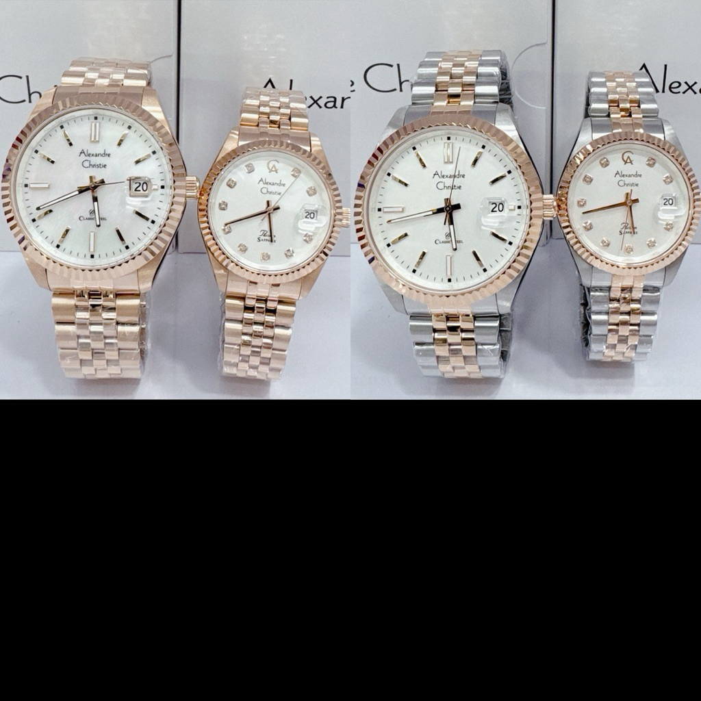Jam Tangan Couple Alexandre Christie 5002 AC5002 / 5013 AC5013 (ORIGINAL)