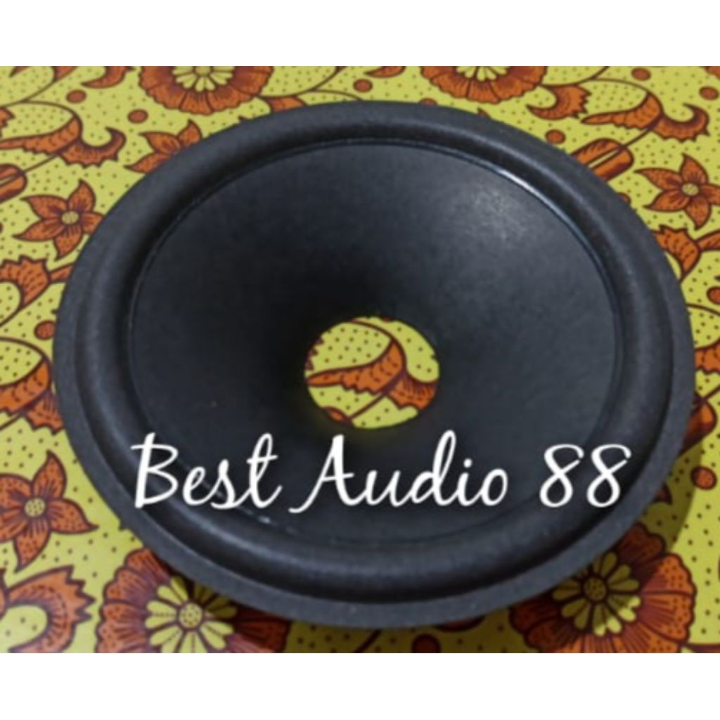 Daun kertas speaker 4.5inch 4.5 inch Woofer spon hitam voice 25.5mm tinggi 1.8cm